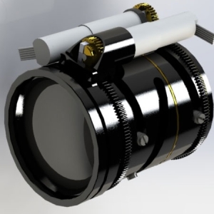 中波 3.0μm~5.0μm F4.0 双视场、连续变焦制冷